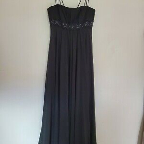 David's Bridal Dresses & Skirts - David"Bridal Elegant Black Evening Gown